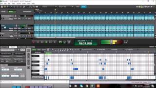 How I Make A Gangsta Funk Type Beat in Mixcraft 7