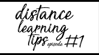 Distance Learning Tips#1: How to organize your answer sheets