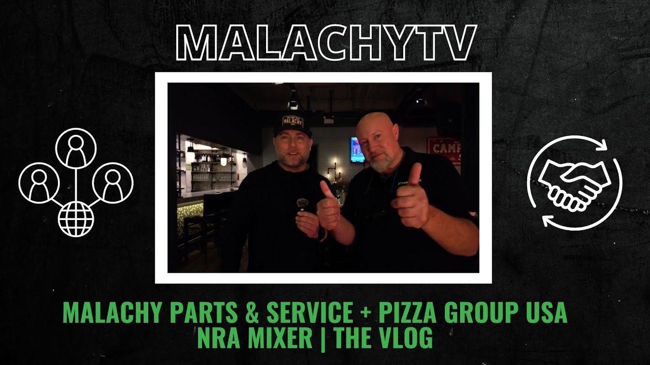 Malachy Parts & Service + Pizza Group USA NRA Mixer | The Vlog