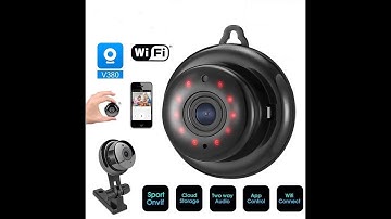 How to setup install IP camera V380 in details step by step with English subtitles