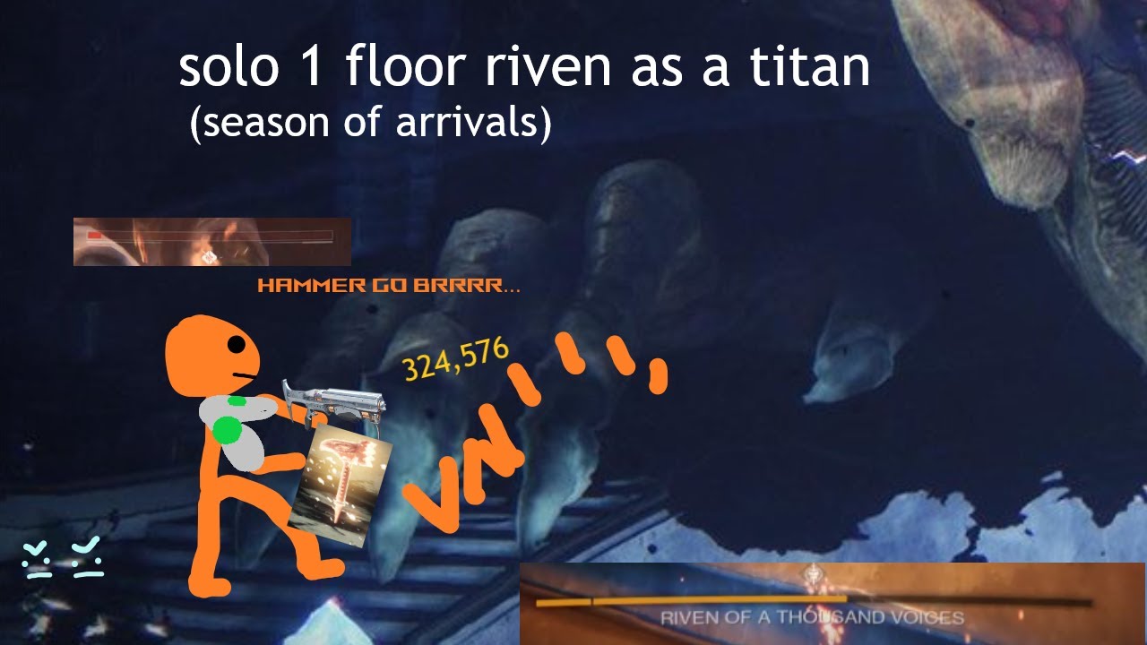 Solo Riven - Titan w/ Wormgods [Season of Arrivals]