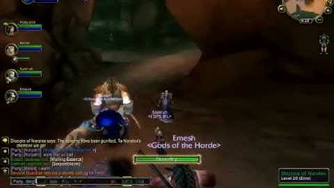 Old school Wailing Caverns final boss