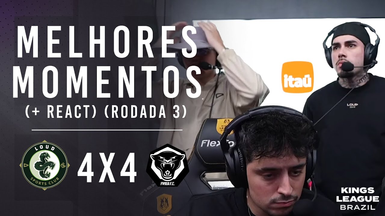 MELHORES MOMENTOS LOUD X FURIA NA KINGSCUP RODADA 3