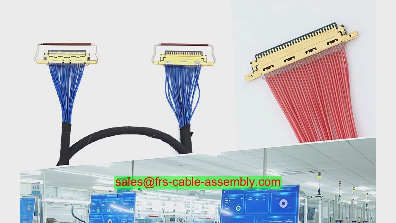 Yellow Jacket Cable Protectors Manufacturer LVDS Interface for Industrial Control Systems