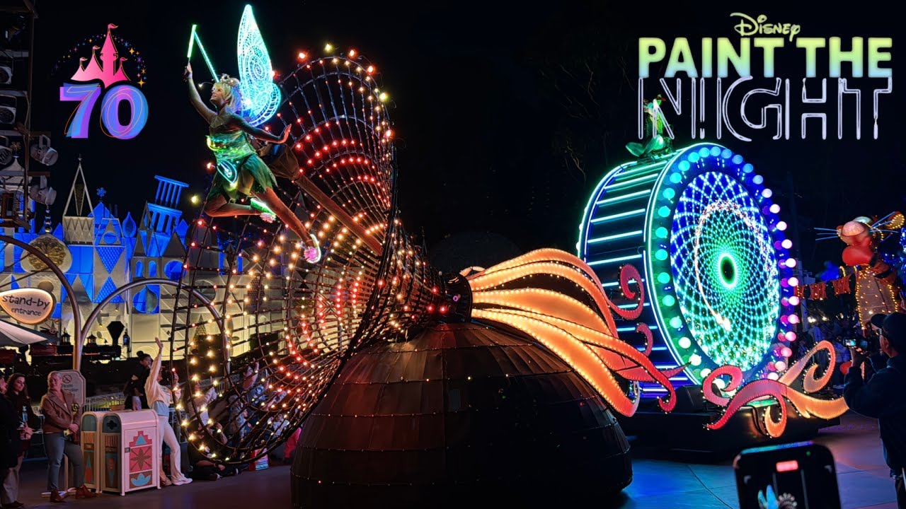 Paint the Night Parade Full Show | Disneyland | 2025