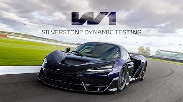 McLaren W1 -  Silverstone Dynamic Testing