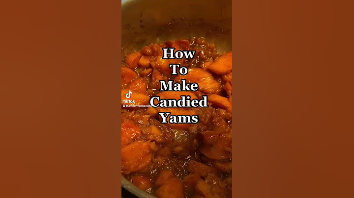 How to make Candied Yams!  Learn how to make yams like your favorite soul food spot , but better.