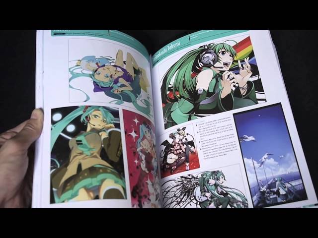 Hatsune Miku Graphics: Vocaloid Comic & Art Volume 1 - YouTube