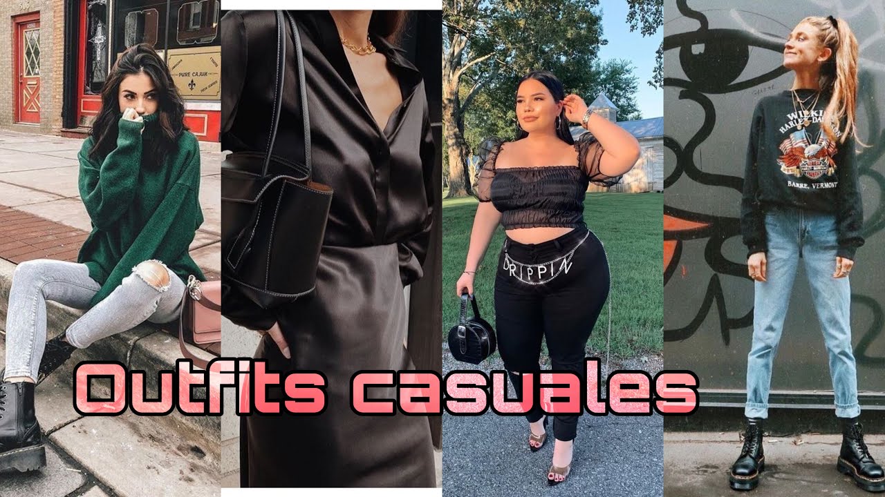 Outfits casuales 2021/bonitos/ mujer - YouTube