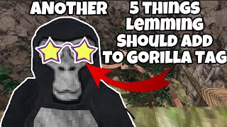 Lemming REMOVED These INSANE Gorilla Tag VR Features 