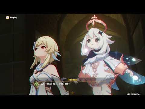 Genshin 3.3 Archon Quest ??? MYSTERY VOICE ENDING | CN dub EN sub