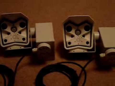 Pan/Tilt rotor PTR-500-IP with Mobotix M12 IP camera