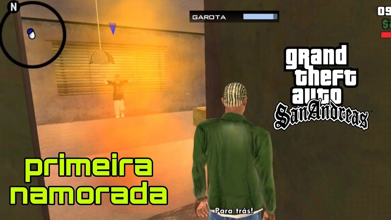 SALVANDO A PRIMEIRA NAMORADA DO CJ GTA SAN ANDREAS ANDROID 