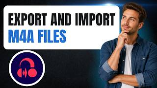 How to Export and Import M4A Files in Audacity (Simple Guide)