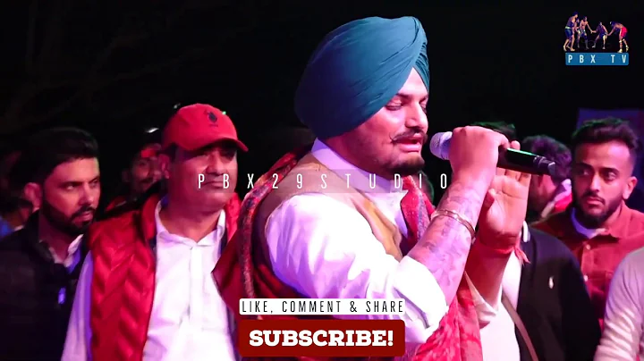 Sidhu Moose Wala Live @ Dirba Kabaddi Cup 2020 108...
