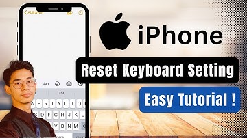 How to Reset Keyboard on iPhone - Remove Keyboard History on iPhone