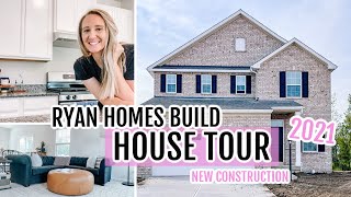 EMPTY HOUSE TOUR 2021 | NEW CONSTRUCTION HOME | RYAN HOMES ALLEGHENY | RYAN HOMES WALKTHROUGH