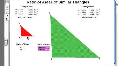 Similar Triangles: Ratio of Areas Video 2