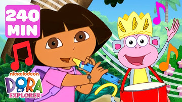 Every Song in Dora the Explorer for 240 Minutes! 🎶 | Dora & Friends