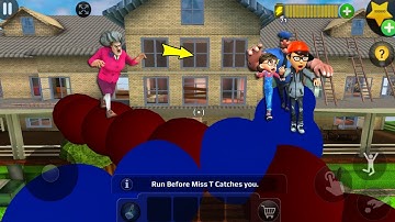 Scary Teacher 3D | MOD MENU | troll mini Miss T  (android, ios) part 1485