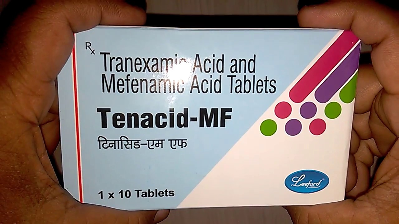 प र यड स म ह व ब ल ड ग र कन क Safest असरद र ट बल ट Tenacid Mf Tablet Full Review In Hindi Youtube