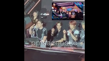 Stray kids and Le sserafim Eunchae reaction to blackpink best album gda 2023