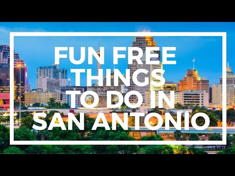 Fun Free Things To Do In San Antonio Youtube