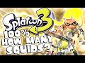 How Many Times Is Swim Form Needed To 100% Complete Splatoon 3