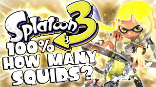 How Many Times Is Swim Form Needed To 100% Complete Splatoon 3
