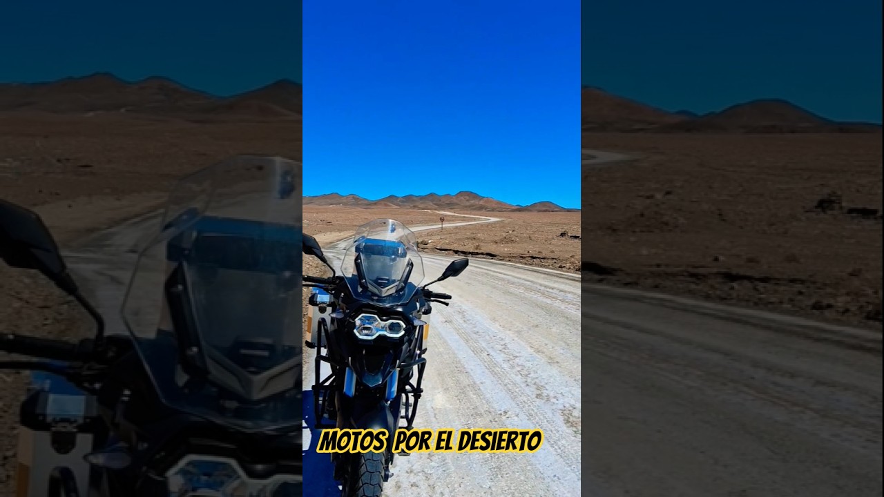 Aventuras por el desierto atacama #music #offroad #motorcycle #desertadventures
