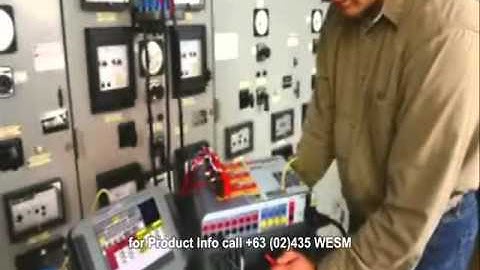 Protective Relay Test System - SMRT36