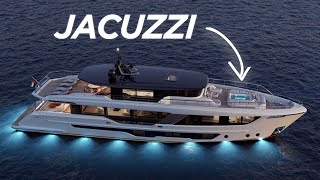 Ce yacht a un jacuzzi très spécial ! Majesty 111