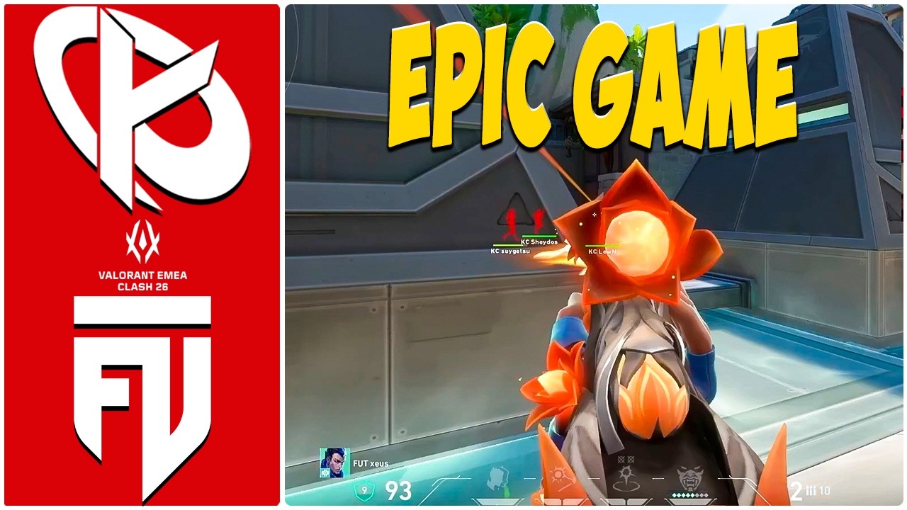 НОВЫЙ СОСТАВ! Karmine Corp против FUT Esports - ОСНОВНЫЕ МОМЕНТЫ - VALORANT EMEA Clash 2026 | FUT...