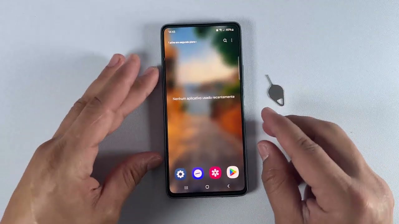 Como Colocar e Tirar um Chip no Samsung Galaxy A56