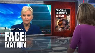 Halting Ukrainian grain exports risks "starvation and famine," warns Cindy McCain