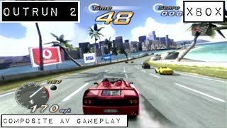 OutRun 2 - Xbox Original Hardware - Composite AV Capture (Blur-O-Vision!) Sega 2004