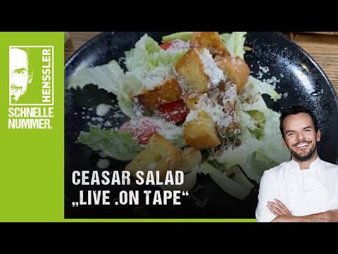 Video: Caesar Salad Schnell Zubereiten