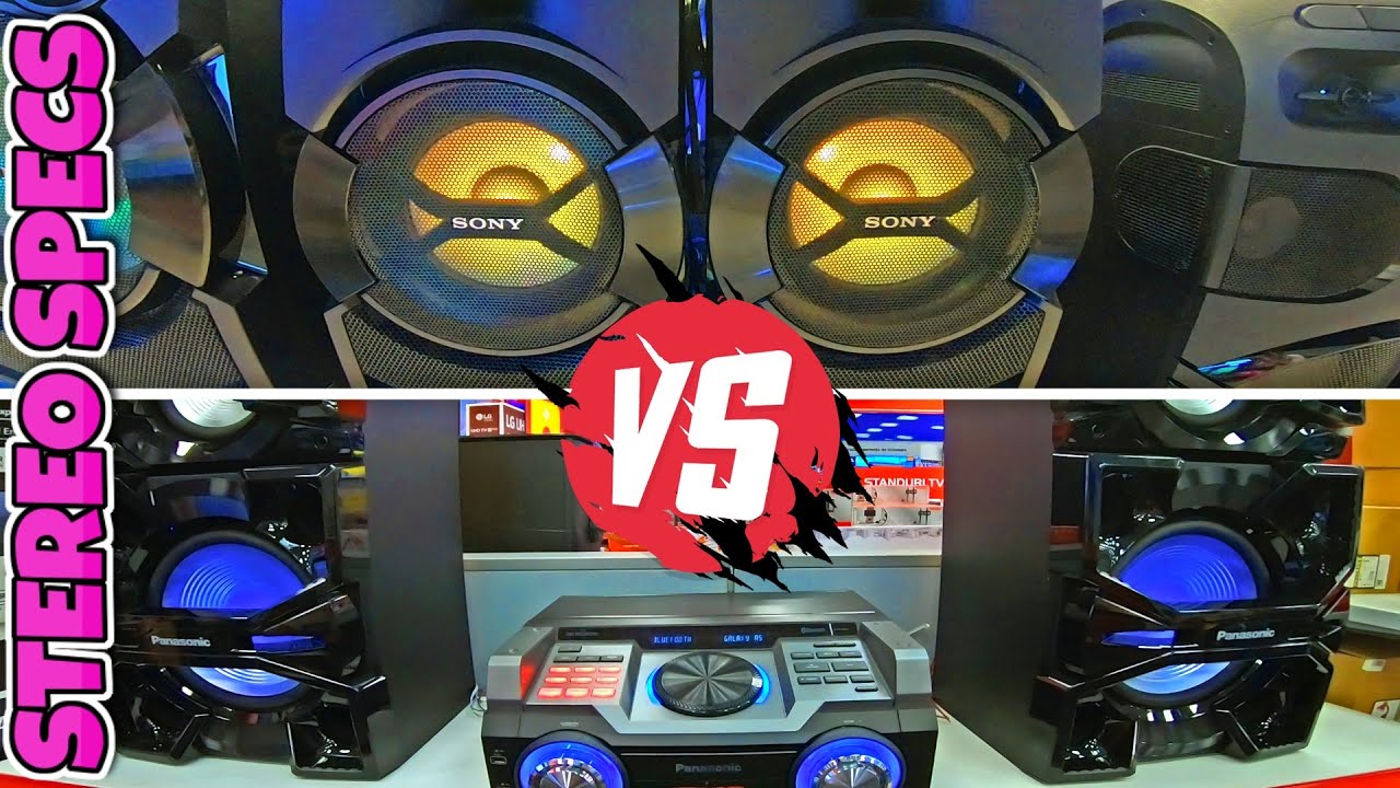 Sony Shake X30D vs Panasonic Maxx 4000 | Bass & Sound Comparison
