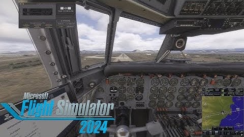 Smooth Landing in Comodoro Rivadavia: PMDG DC-6 Approach