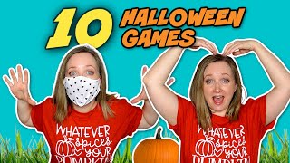 10 Halloween Party Games For Social Distancing | Halloween Games FOR ALL AGES