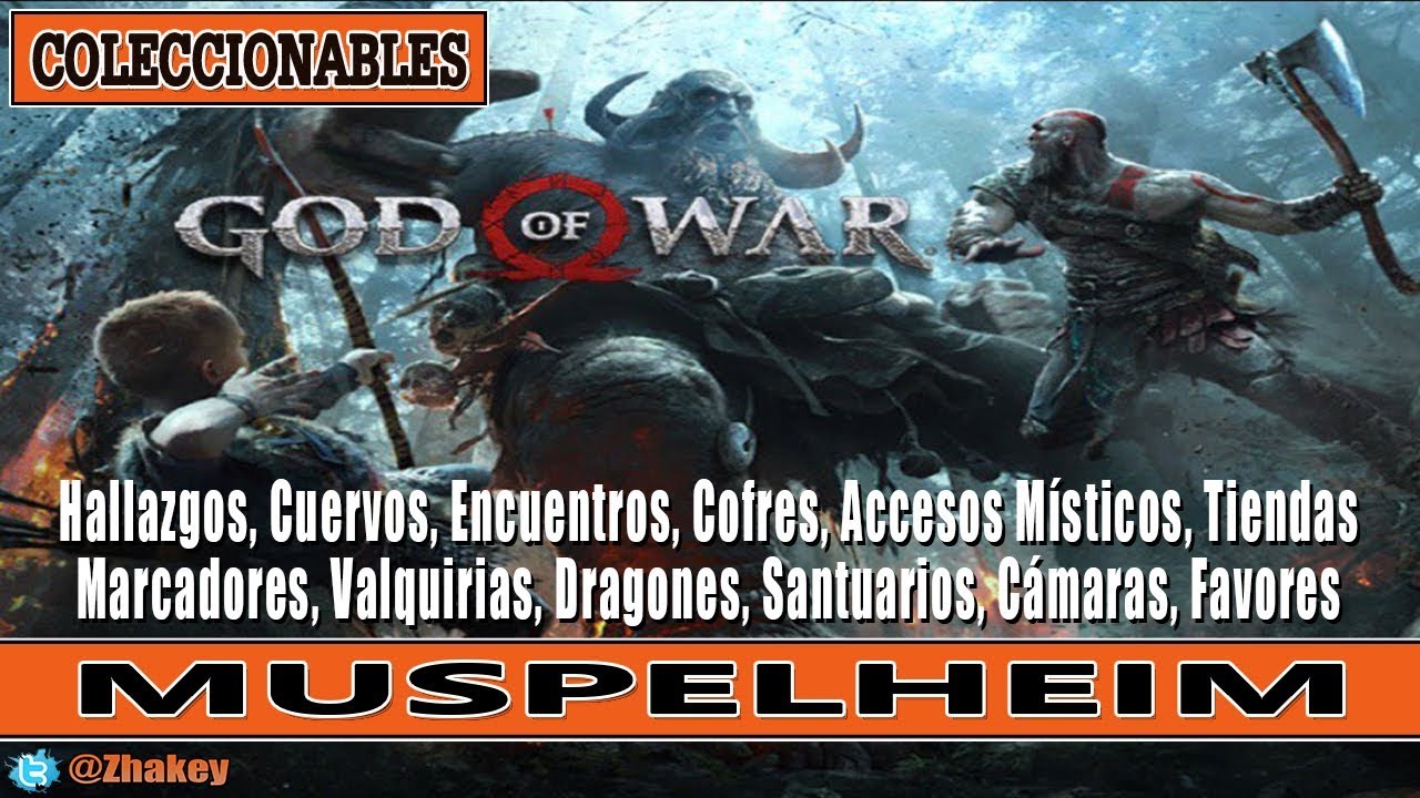 God of War Muspelheim Guía de Coleccionables 100 YouTube