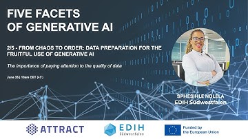Episode 2 | FROM CHAOS TO ORDER: DATA PREPARATION FOR THE FRUITFUL USE OF GENERATIVE AI
