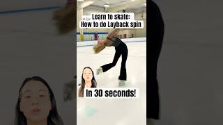 How to do a layback spin. #adultfigureskating #figureskating #ootd #iceskating #ootd #wintersport