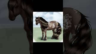 Horse #5 - Digital Art Ko-Fi Adopt - Recolor - FireAlpaca Time-Lapses