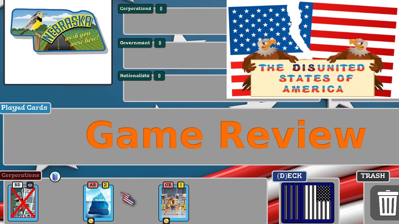 The Dis United States Of America Game Review With Gameplay YouTube The dis united states of america game review with gameplay youtube