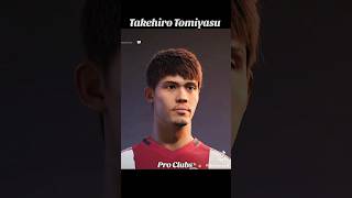 Takehiro Tomiyasu in EA FC26 #eafc26 #fifa #cranium #facetutorial #proclubs #ajax #takehirotomiyasu