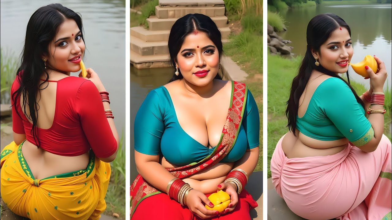 Village Saree Lookbook with Mango Vibes | Desi Charm in Summer Mood | Desi Vibes AI