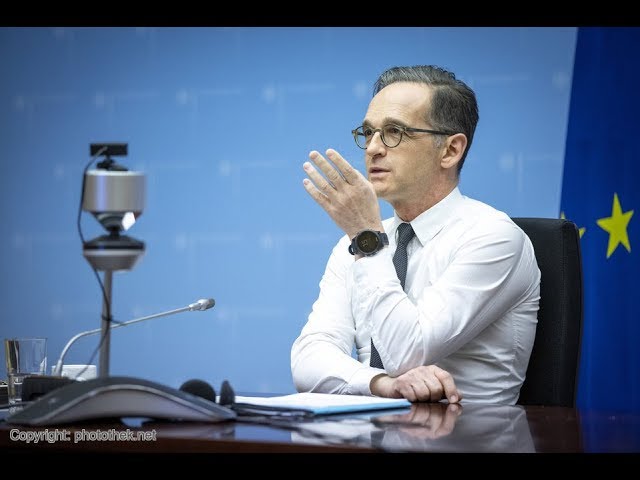 press conference with german foreign minister heiko maas and the swedish foreign minister ann linde youtube