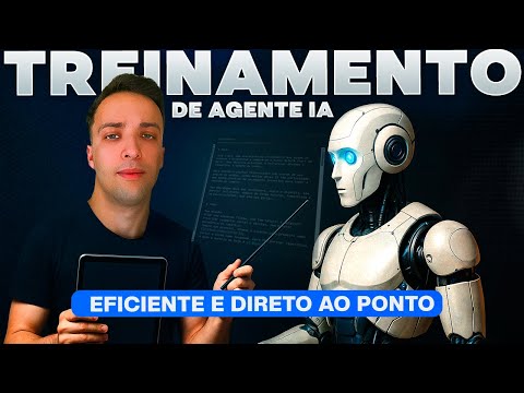 Como treinar um agente IA de atendimento