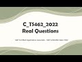 SAP S/4HANA Sales 2022 C_TS462_2022 Exam Questions